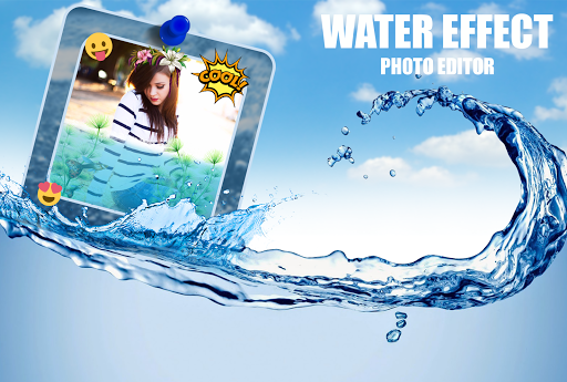 Android application Water Effects Photo Editor screenshort