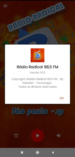 Rádio Radical FM Screen 3