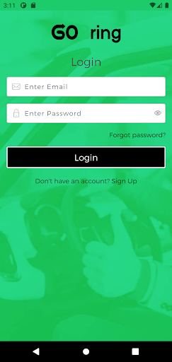 Android application GO2ring Freelancers screenshort