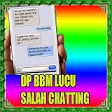DP BBM LUCU SALAH CHATTING icon