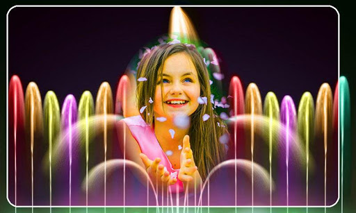 Water Fountain Photo Frame Screen 3
