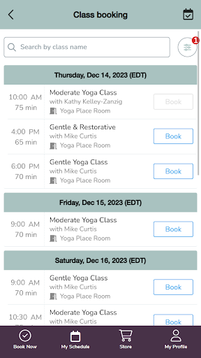 Yoga Place Screen 2