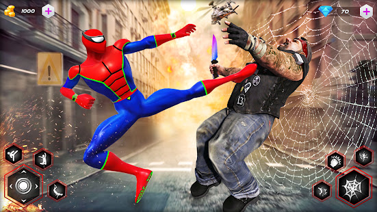 Spider Hero 3D Superhero Fight 1.1 APK screenshots 2