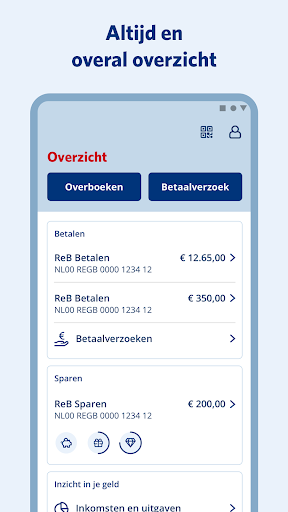 Android application RegioBank screenshort