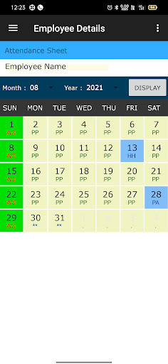 Android application Digital VRL+ screenshort