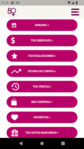Android application mas50 screenshort