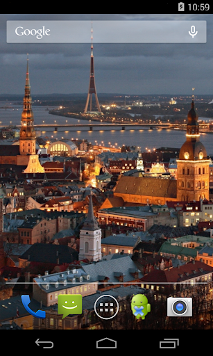 Flag of Latvia Live Wallpaper Screen 2