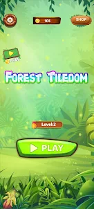 Forest Tiledom Match 3 Game