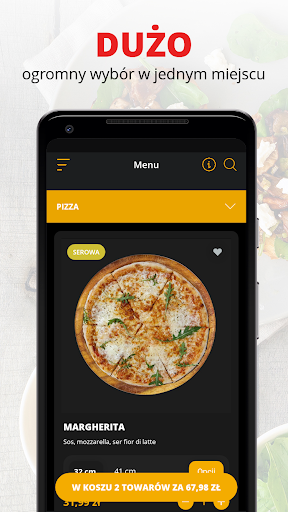 Android application Pizza Legion | Białystok screenshort