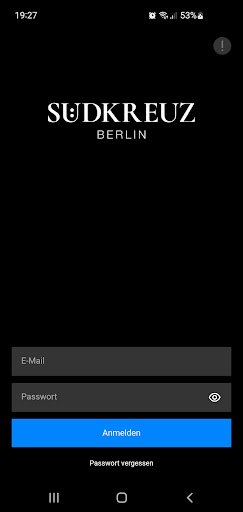Android application Südkreuz Berlin screenshort