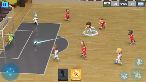 Android application Indoor Futsal: Mobile Soccer screenshort
