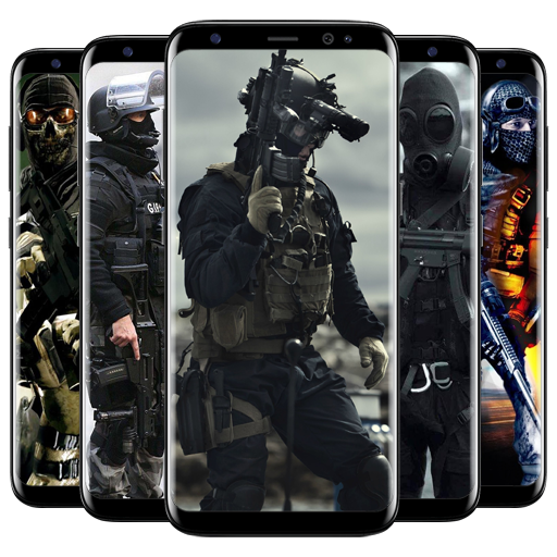 SWAT Wallpaper logo
