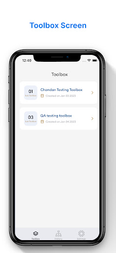 Executive Toolkit Screen 2