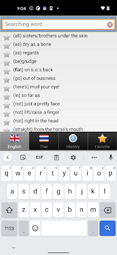 Thai dict Screenshot 2 - AppWisp.com