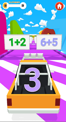 Math cars Multiplication Table Screen 2