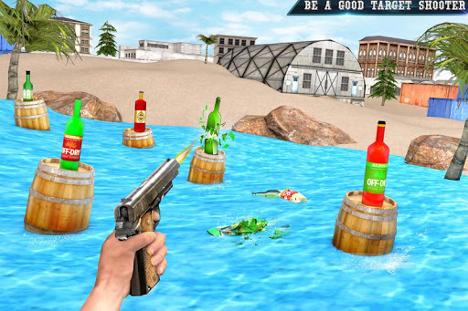 Download Real Bottle Shooting Free Games: 3D Shooting Games 3.2 screenshots 1