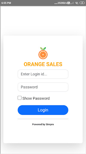 Android application Orange-PDS-Sales-Monitor screenshort