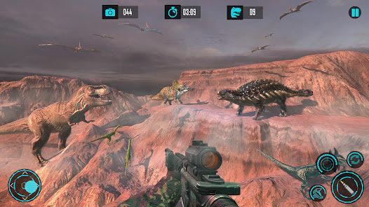 Real Dino Hunting Gun Games  screenshots 3