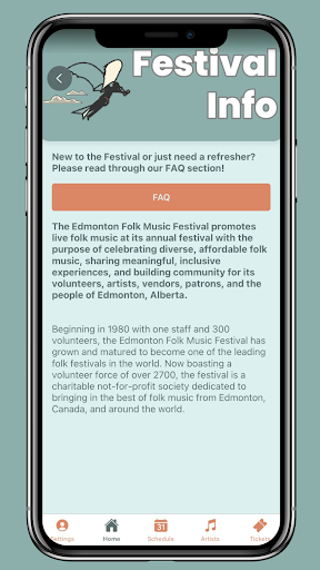 Edmonton Folk Music Festival Screen 3