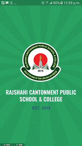 Android application Rajshahi Cantonment Public Sch screenshort
