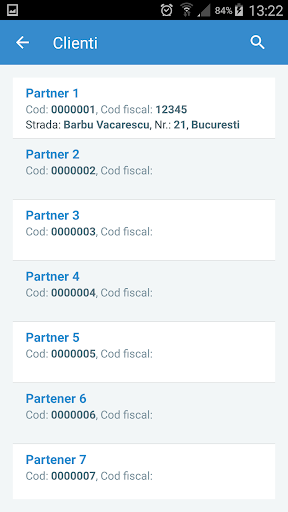 CIEL ERP Mobile Sales Screen 2