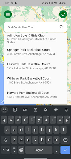 Check In Hoops Screen 3