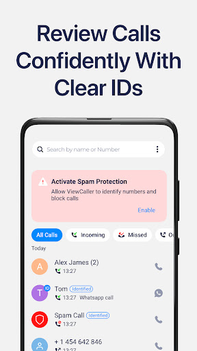 Screenshot of ViewCaller: Caller ID & Block