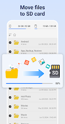 Move Files To SD Card - Screenshot Image