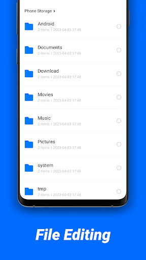 Android application Ex File screenshort