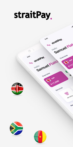 Android application straitPay screenshort