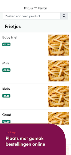 Frituur ‘T Perron Screen 2