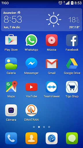 Android application DINATRAN screenshort