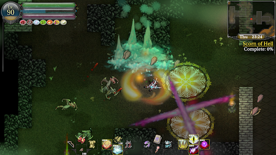 Capture d'écran du RPG 9th Dawn III