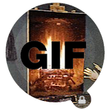 Painting GIF Lock Screen icon