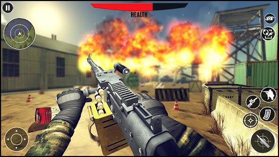 Gunner Machine Guns Simulator Game Varies with device APK screenshots 1