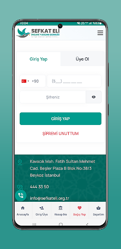 Şefkat Eli Derneği Screen 2