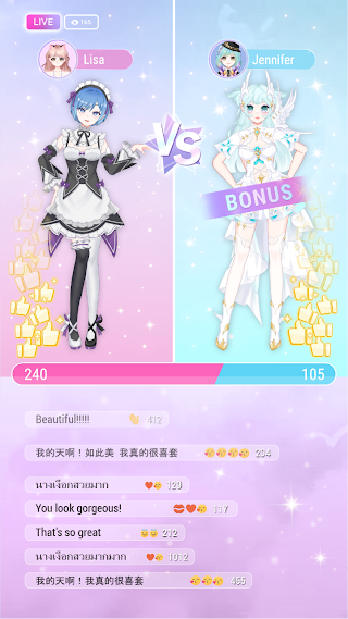 Magic Fashion: Doll Dressup - Screenshot 3