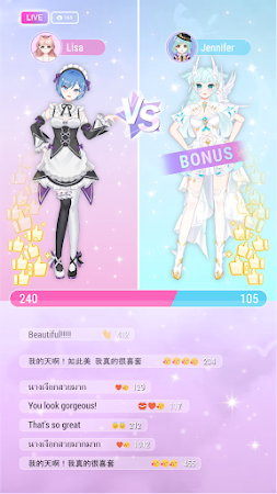 Game screenshot Magic Fashion: Doll Dressup apk download