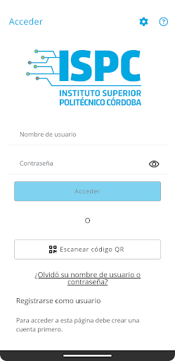 Android application ISPC screenshort