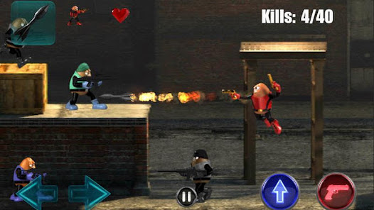 Killer Bean Unleashed MOD APK v5.03 (Unlimited Coins and Ammo) Gallery 1