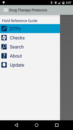 Android application QAS FRG screenshort