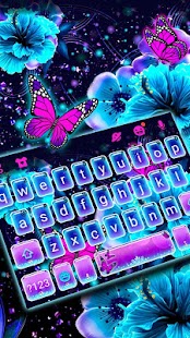 Neon Butterfly 2 Theme Screenshot