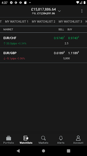 WHS - Trading Screen 3