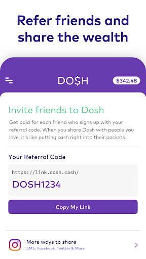 Dosh: Earn cash back everyday! 7