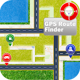 GPS Navigation Route Finder Map 2017 icon