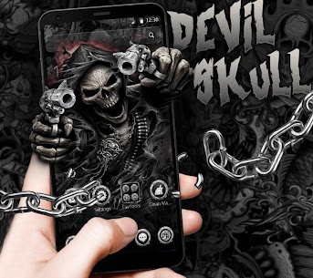 Hell Devil Death Skull Theme For PC installation