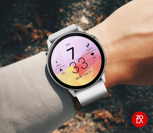 Beauty Pink Pro Watch Face Screen 3