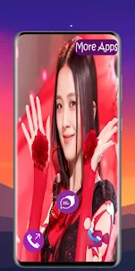 Jisoo Flower Video Call