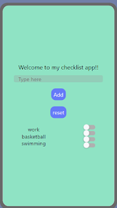 checklist app by karzal