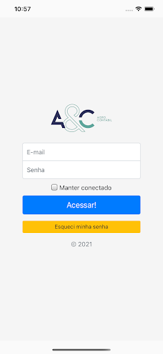 Android application Agro Contábil screenshort